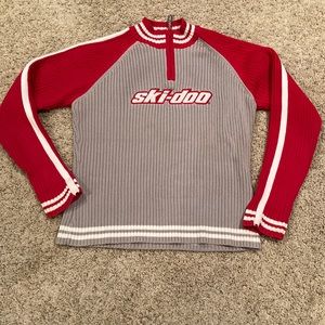 Vintage 1990’s ski-doo, Bombadier sweater